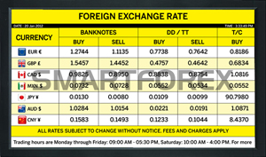 SMARTFOREX Landscape- 5 Columns - Yellow