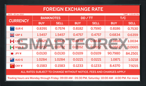 SMARTFOREX Landscape - 6 Columns - Red